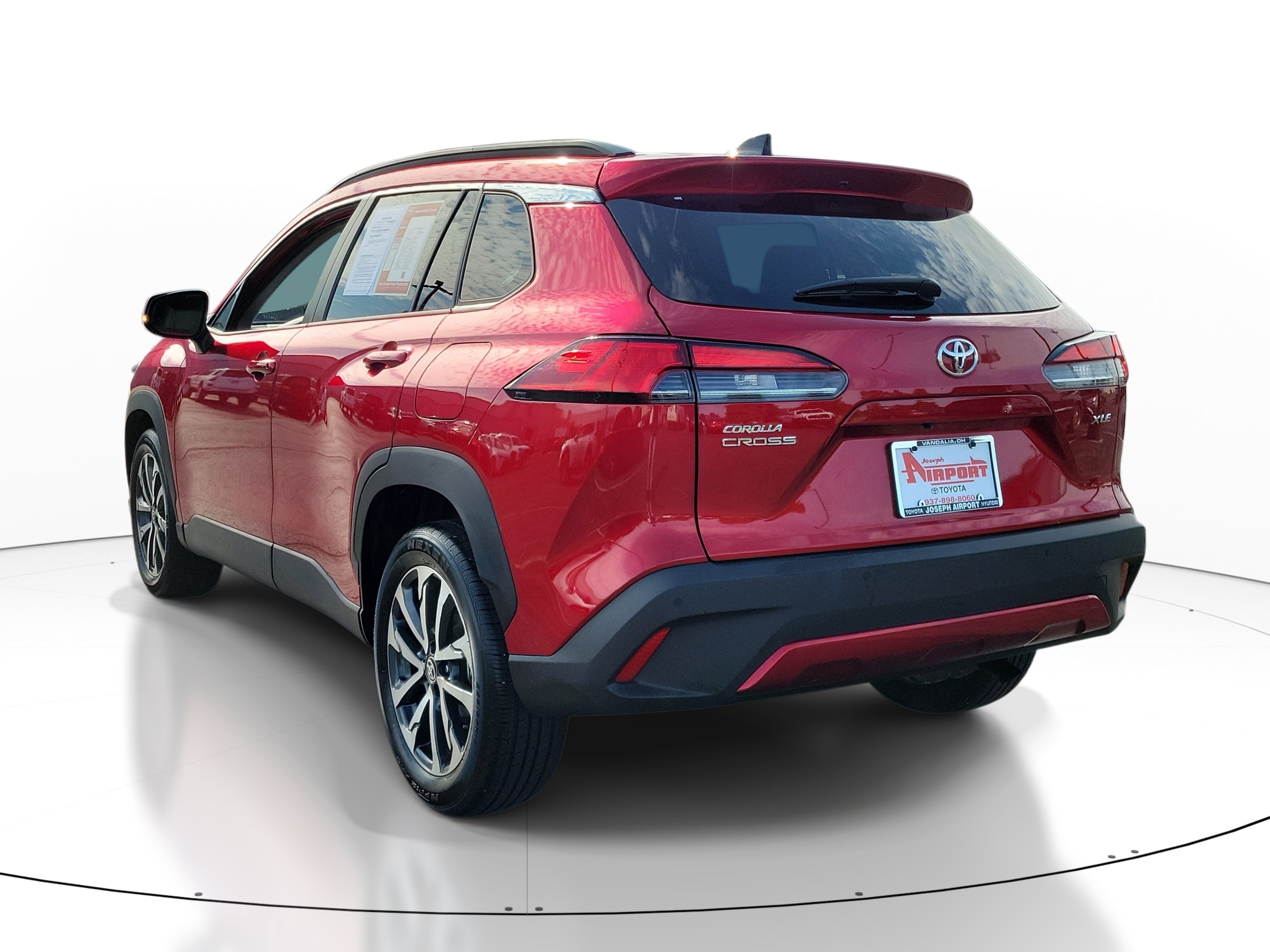 Used 2025 Red Crystal Toyota XLE image 3