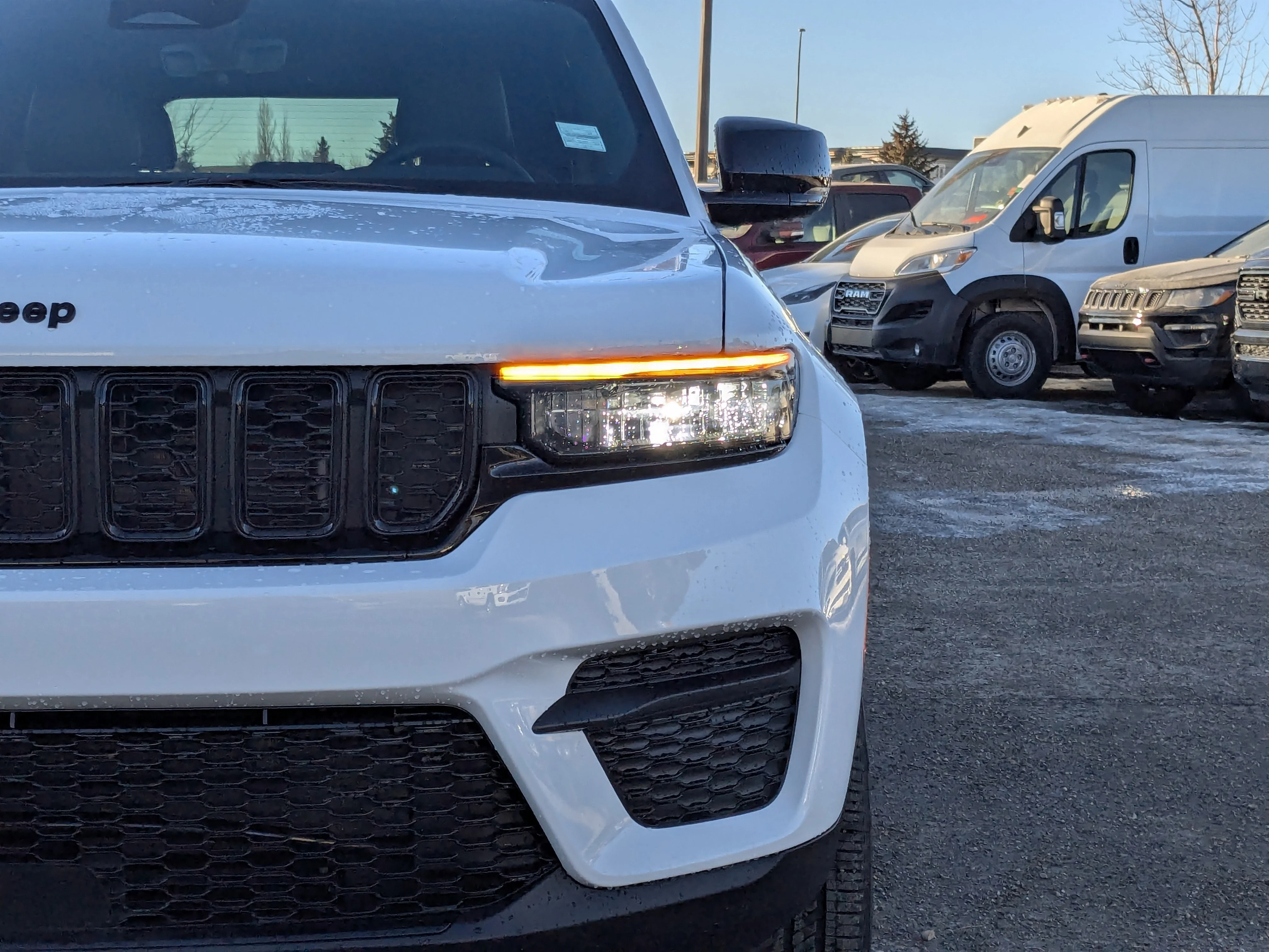 New 2025 White Jeep Altitude - - Power Sunroof - Power Liftgate - Wireless Charging - 20 Black Wheels & More image 10