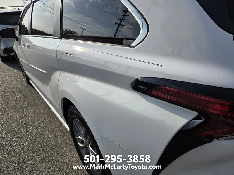Used 2021 Super White TOYOTA LE image 8