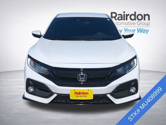 Used 2021 Platinum White Pearl Honda Sport image 2