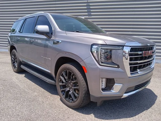 Certified Used 2022 Gray GMC SLT image 1