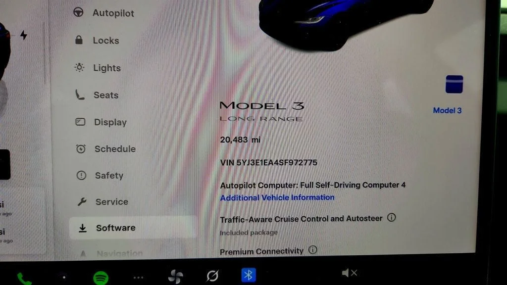 Used 2025 Stealth Grey Tesla Long Range RWD w/ Traffic Aware Cruise Control image 14