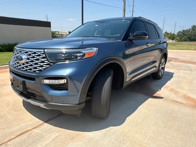 Used 2020 Blue Ford Platinum image 1