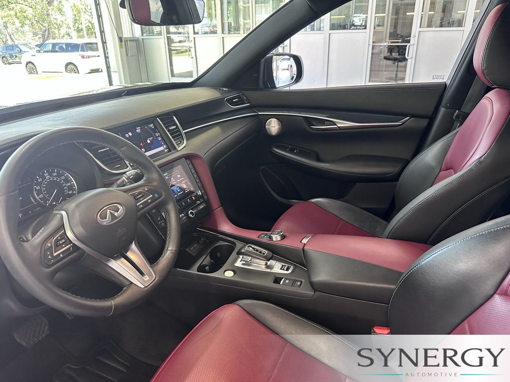 Certified Used 2023 Black Obsidian INFINITI SPORT image 27