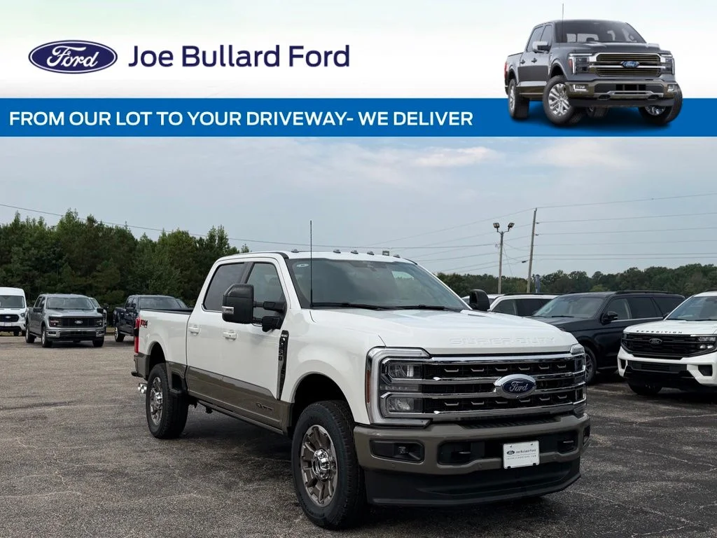 New 2026 Star White Metallic Tri-Coat Ford F-250® King Ranch® image 1