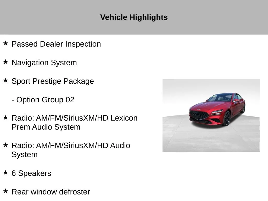 2023 GENESIS G70 Standard - Photo 18