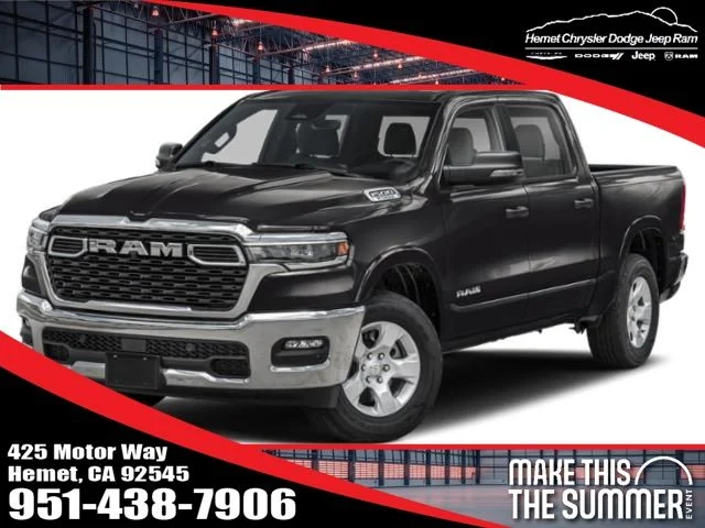 New 2027 Diamond Black Crystal Pearlcoat RAM Big Horn Night Edition image 1