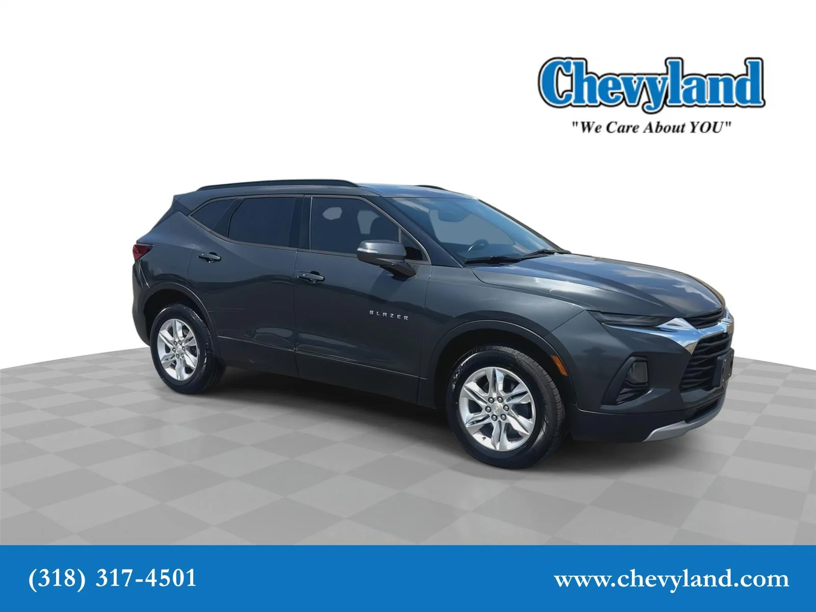 Certified Used 2020 NIGHTFALL GRAY METALLIC Chevrolet LT image 2