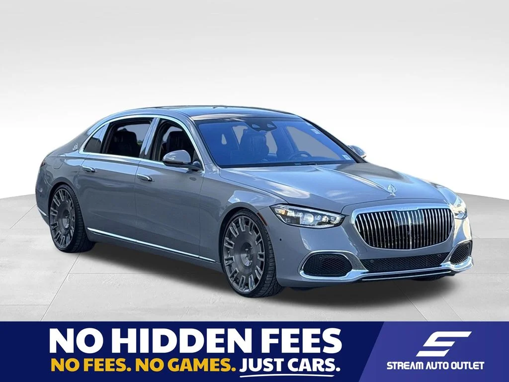 Used 2022 Gray Mercedes-Benz Maybach S 580 image 1