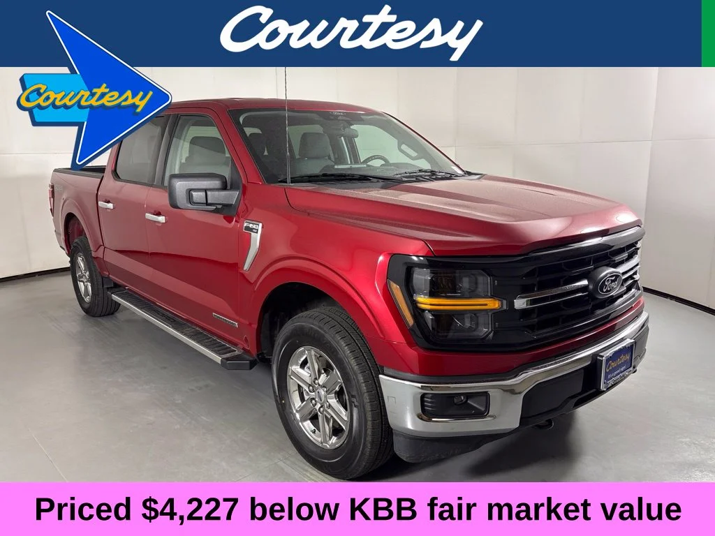 Used 2025 Red Ford XLT image 1