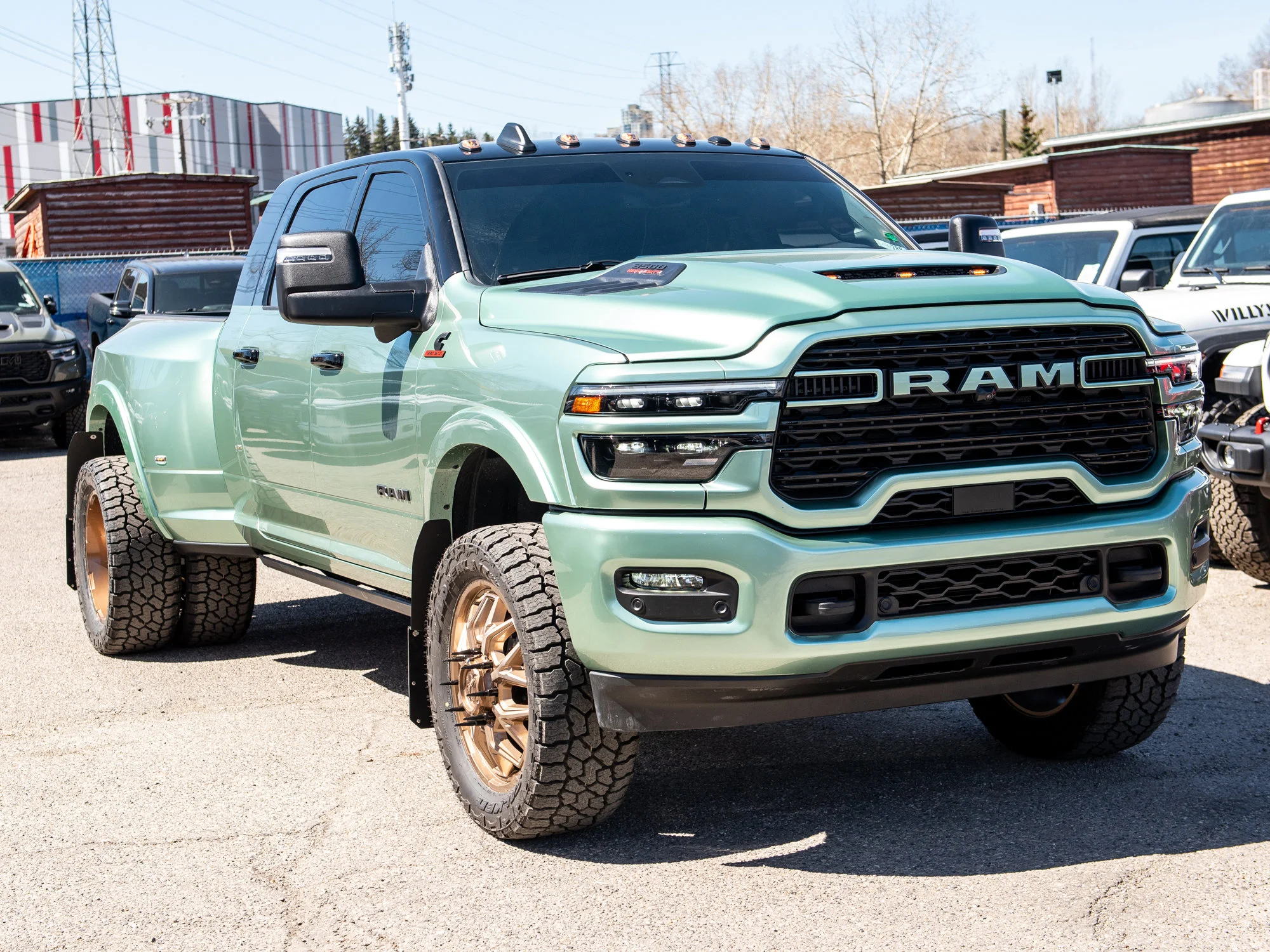 Used 2026 Black RAM Limited*, Custom Wrap, 2 Inch Lift, 35 Inch Tires, 22 Inch Wheels, image 15