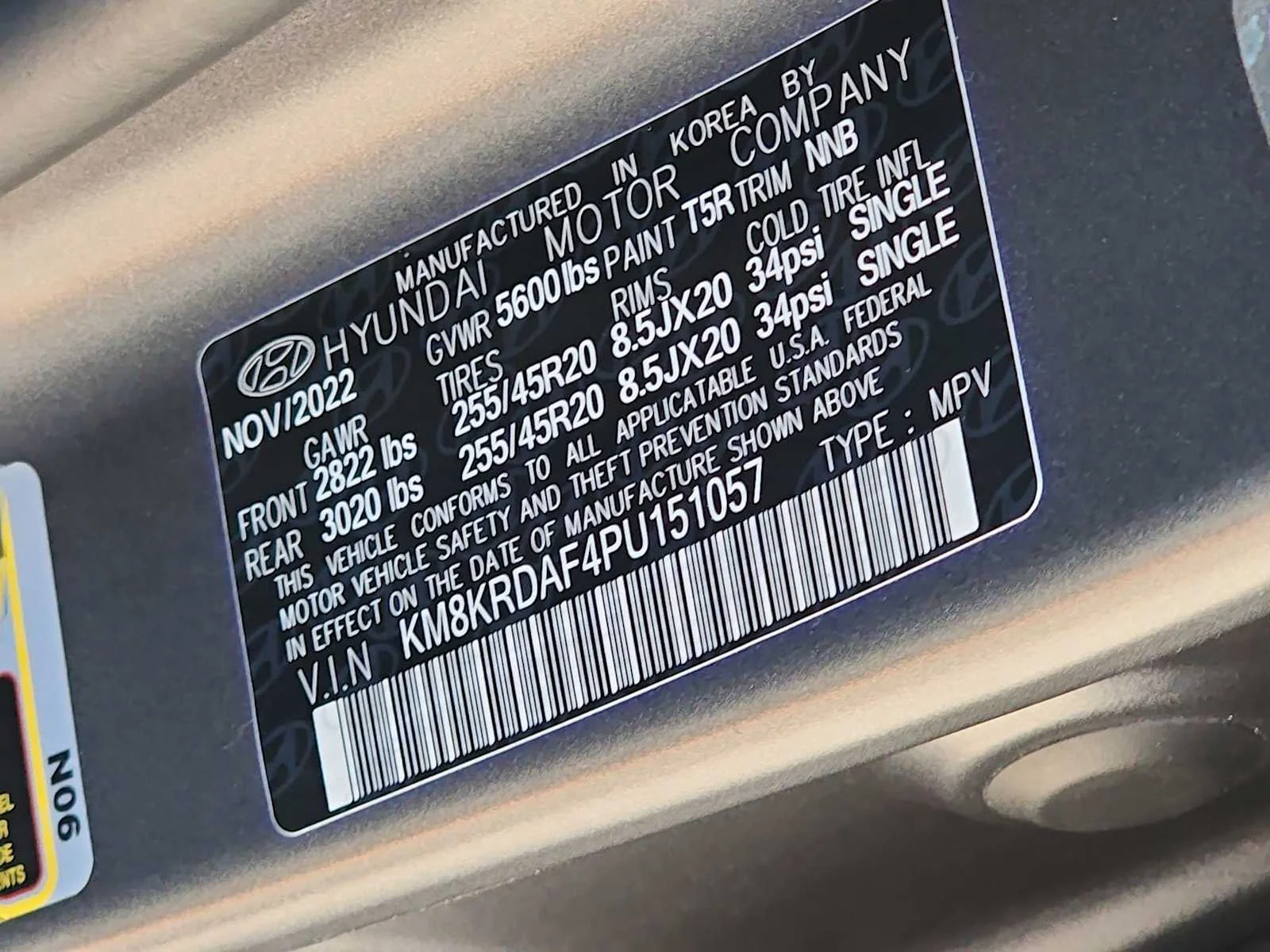 Used 2023 Shooting Star (Matte Gray) Hyundai Limited image 25