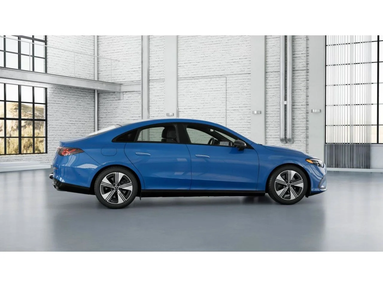 New 2027 Sky Blue Metallic Mercedes-Benz CLA 250+ image 17