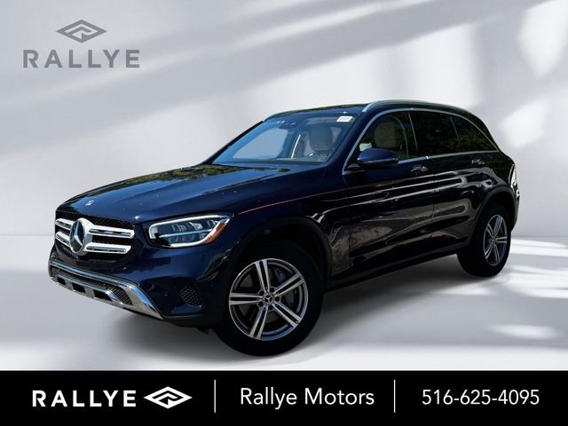 Used 2022 Blue Mercedes-Benz GLC 300 image 1
