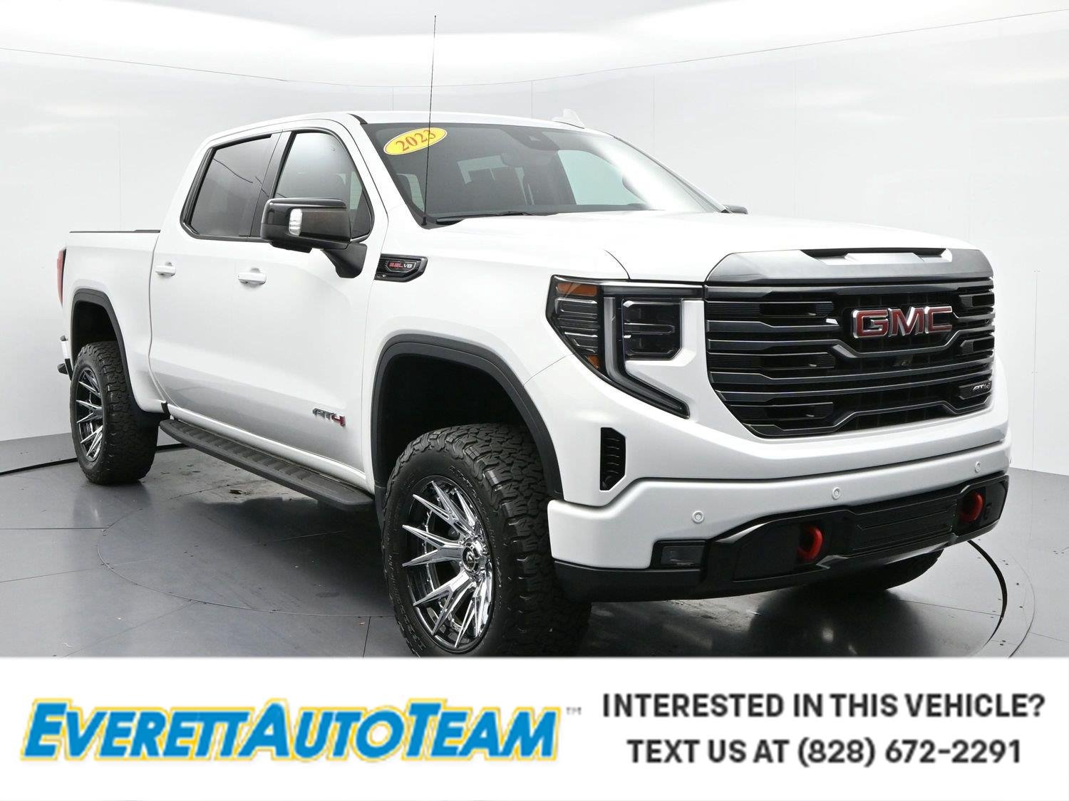 Used 2023 SUMMIT WHITE GMC AT4 image 1