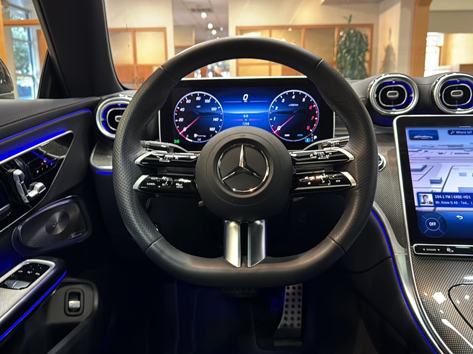 Certified Used 2024 Sterling Blue Metallic Mercedes-Benz 4MATIC® image 13