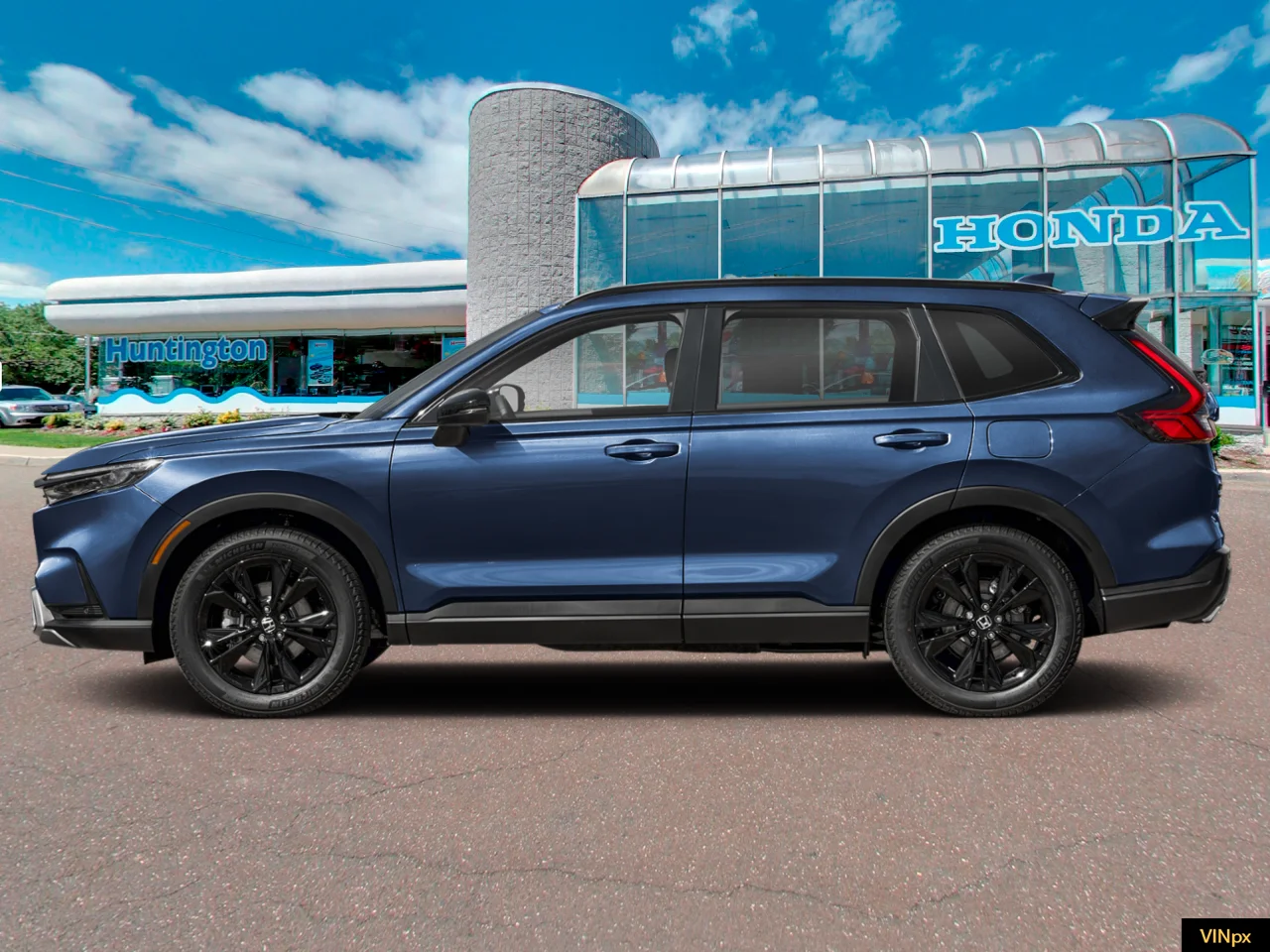 New 2027 Canyon River Blue Metallic Honda Sport Touring image 3