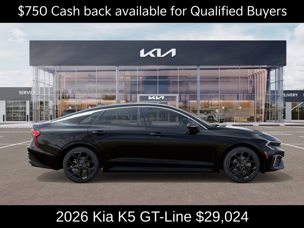 New 2026 Aurora Black Kia GT-Line image 8