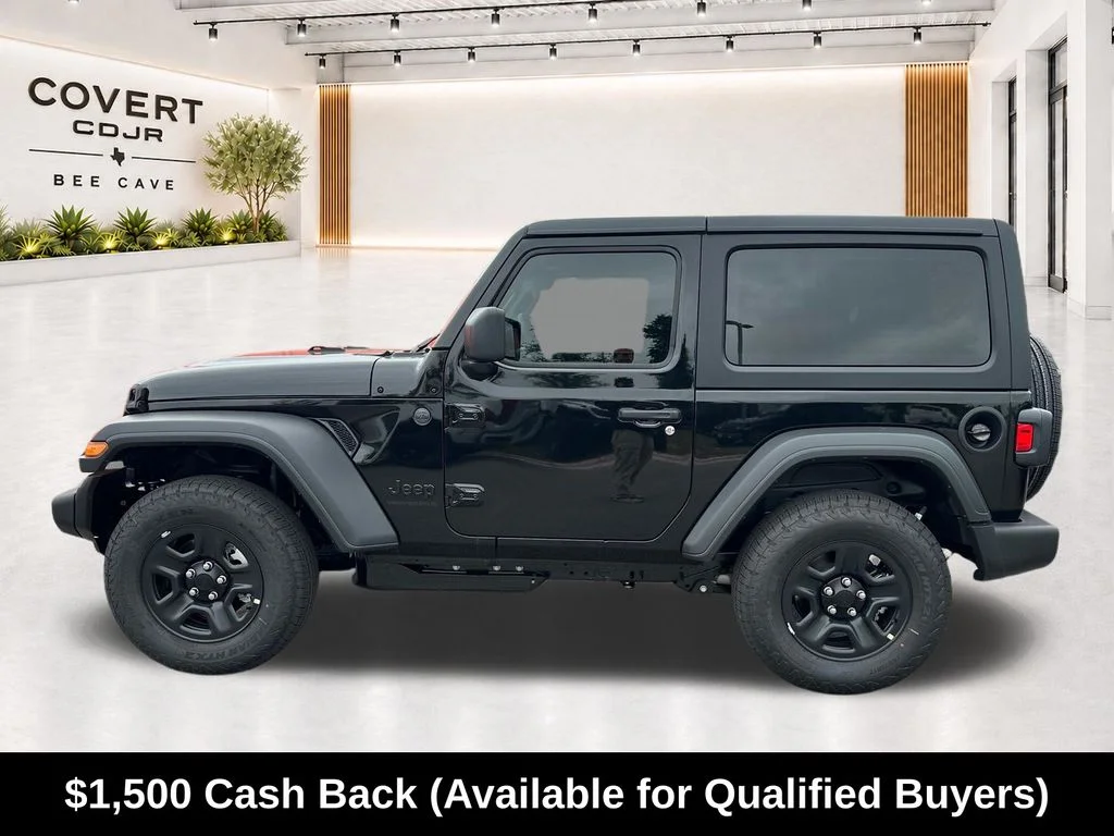 New 2026 Black Clearcoat Jeep Sport image 6