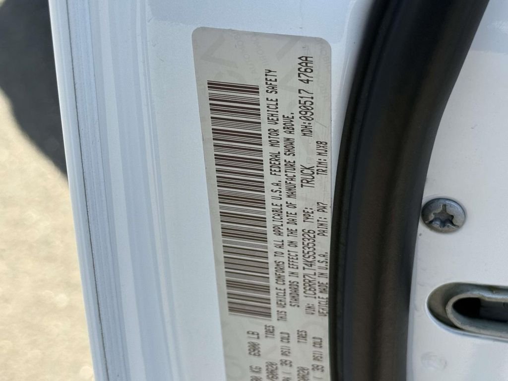 Used 2019 White Ram Big Horn image 34