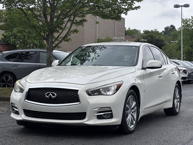 Used 2015 Moonlight White INFINITI AWD/Heated Steering Wheel/Rear Camera image 8