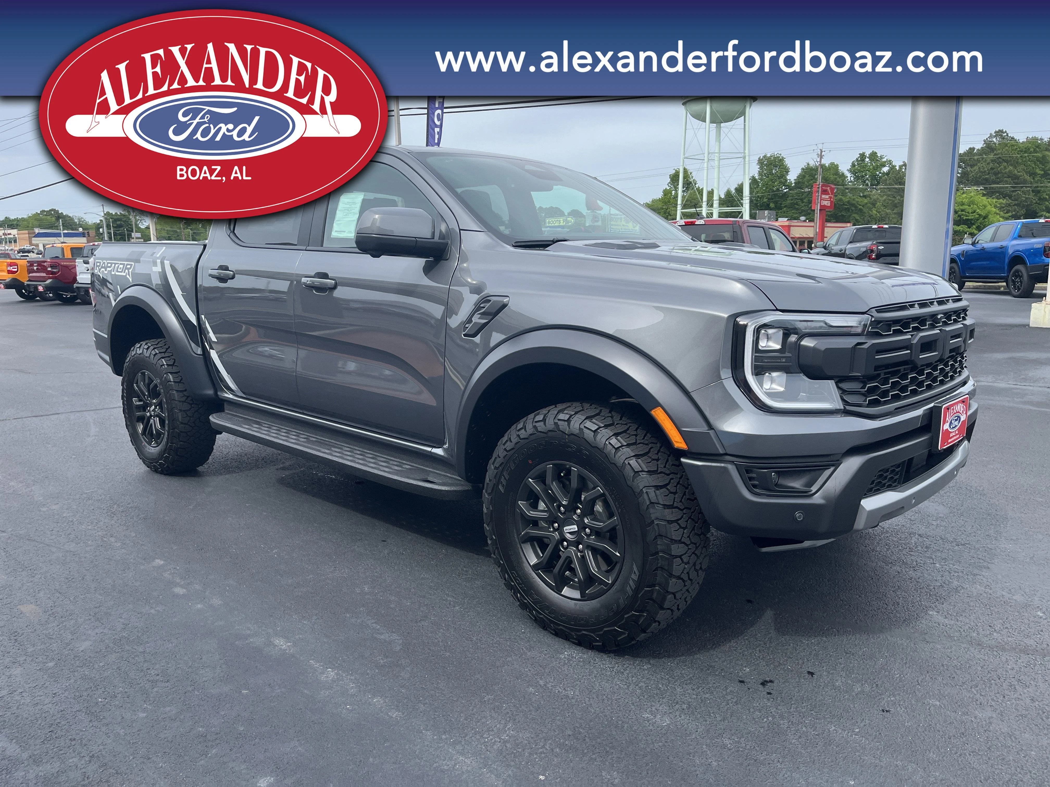 New 2026 Carbonized Gray Metallic Ford Raptor image 3