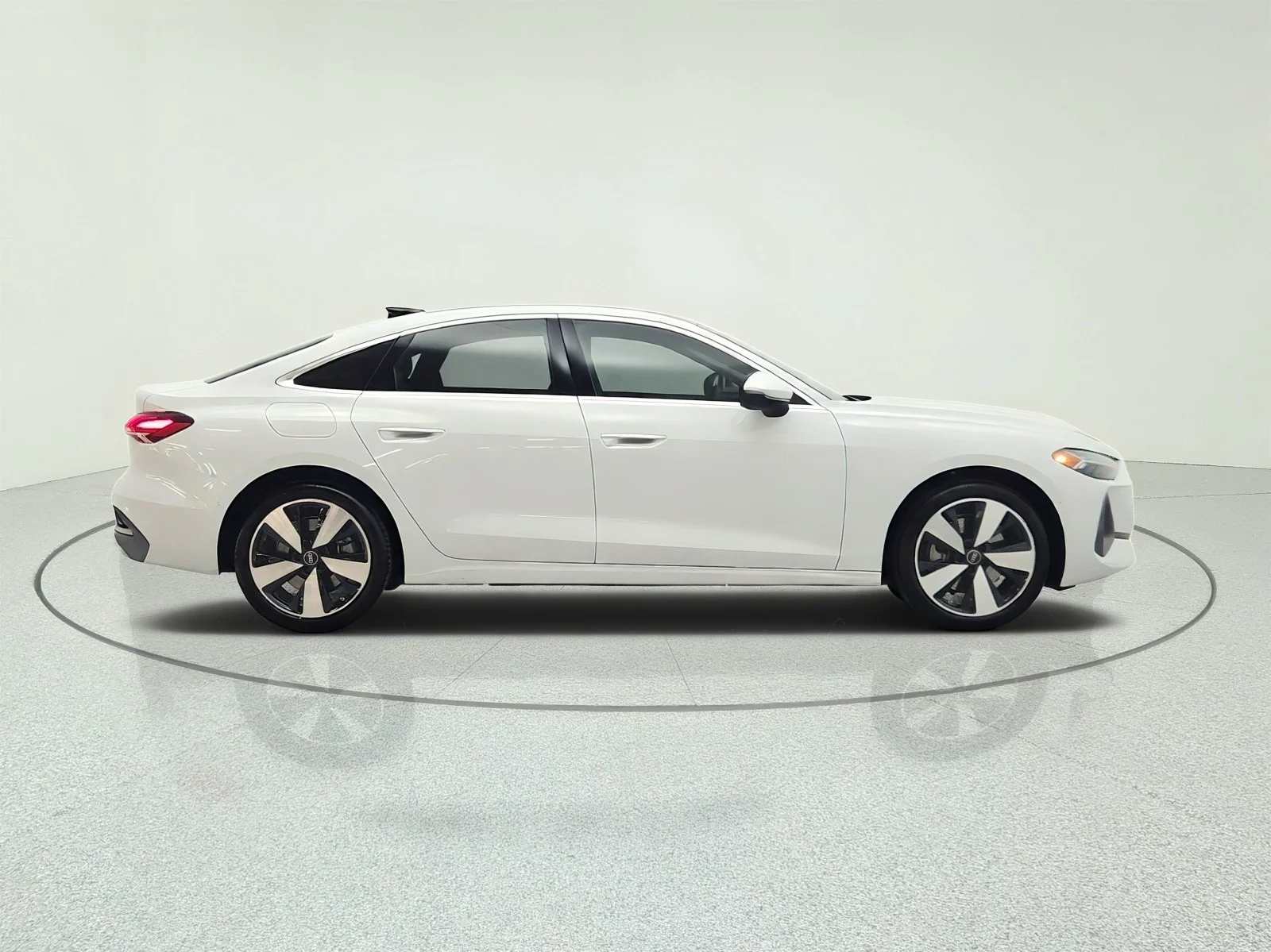 Used 2025 Glacier White Metallic Audi Premium Plus image 4