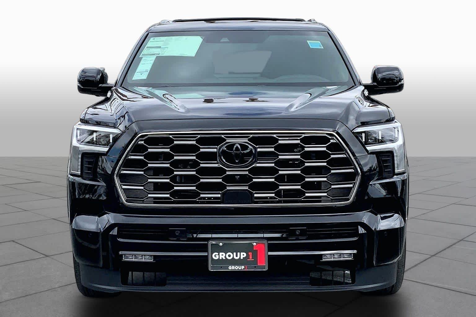 New 2026 Midnight Black Metallic Toyota Platinum image 3