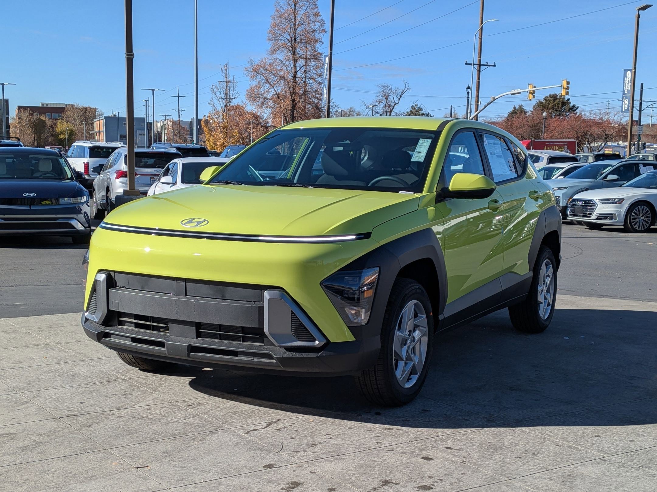 New 2026 Neoteric Yellow Hyundai SE AWD image 8