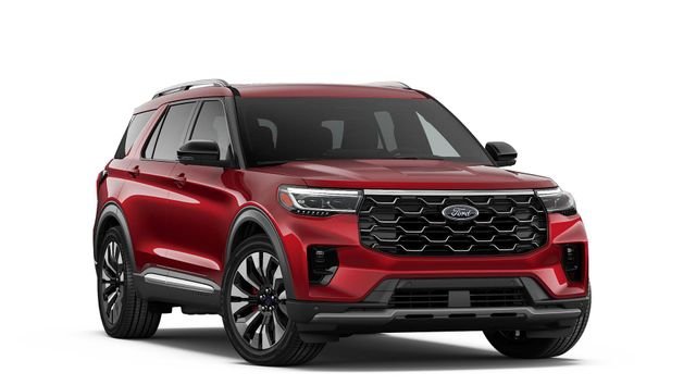 New 2026 Rapid Red Metallic Tinted Clearcoat Ford Platinum™ image 4