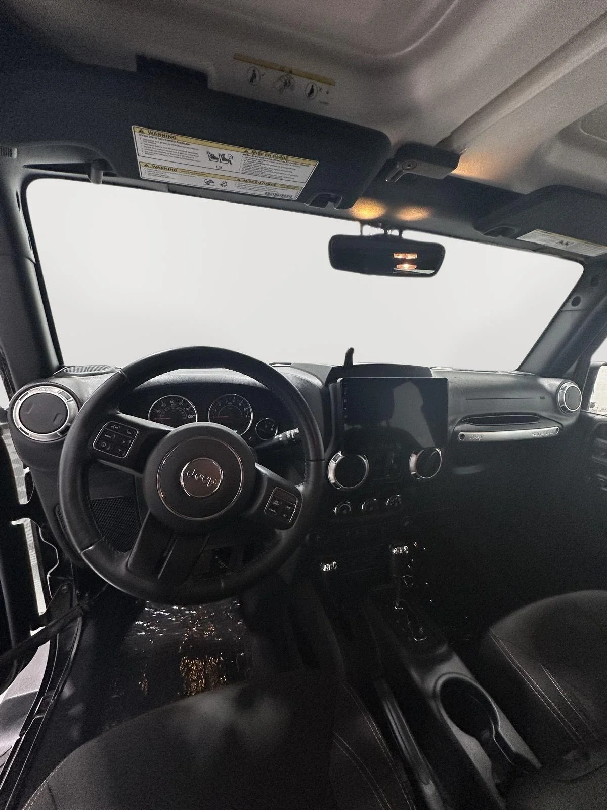 Used 2015 Black Jeep Sahara image 9