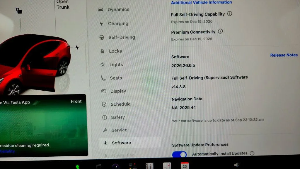 Used 2023 Red Multi-Coat Tesla AWD *Ltd Avail* image 18