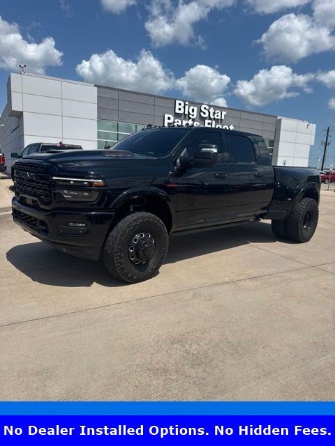 Used 2025 Diamond Black Crystal Pearlcoat Ram Limited image 3