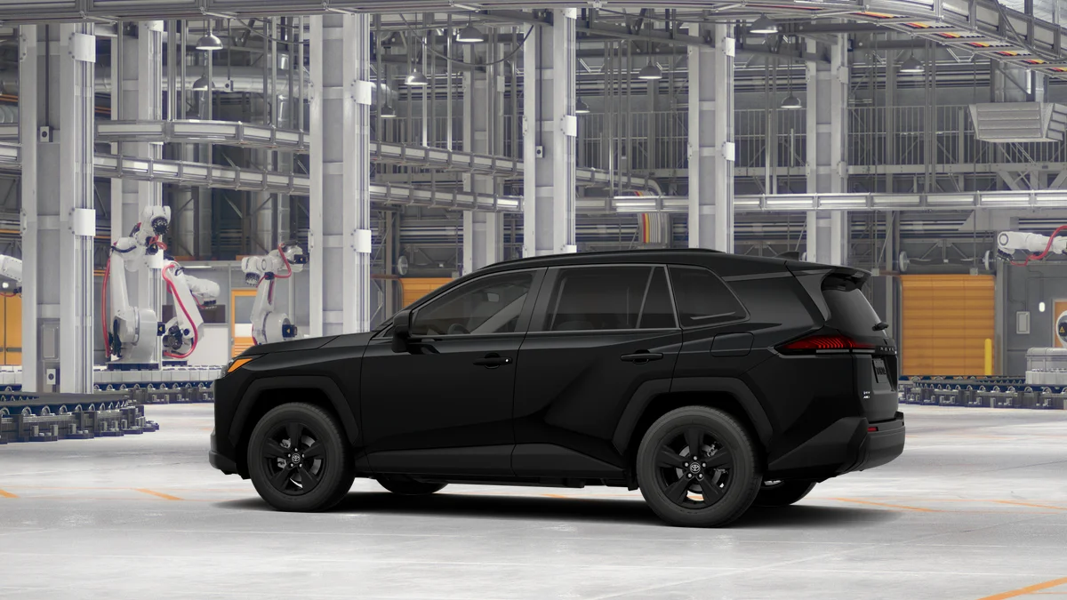 New 2026 Midnight Black Metallic Toyota LE image 18