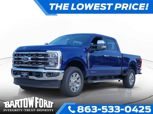New 2026 Blue Metallic Ford Lariat image 1