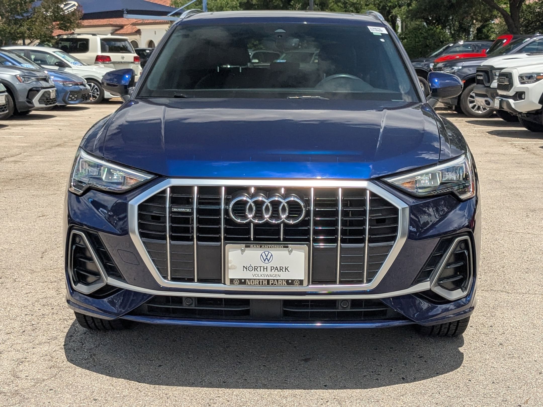 Used 2021 Blue Metallic Audi S line Premium image 8