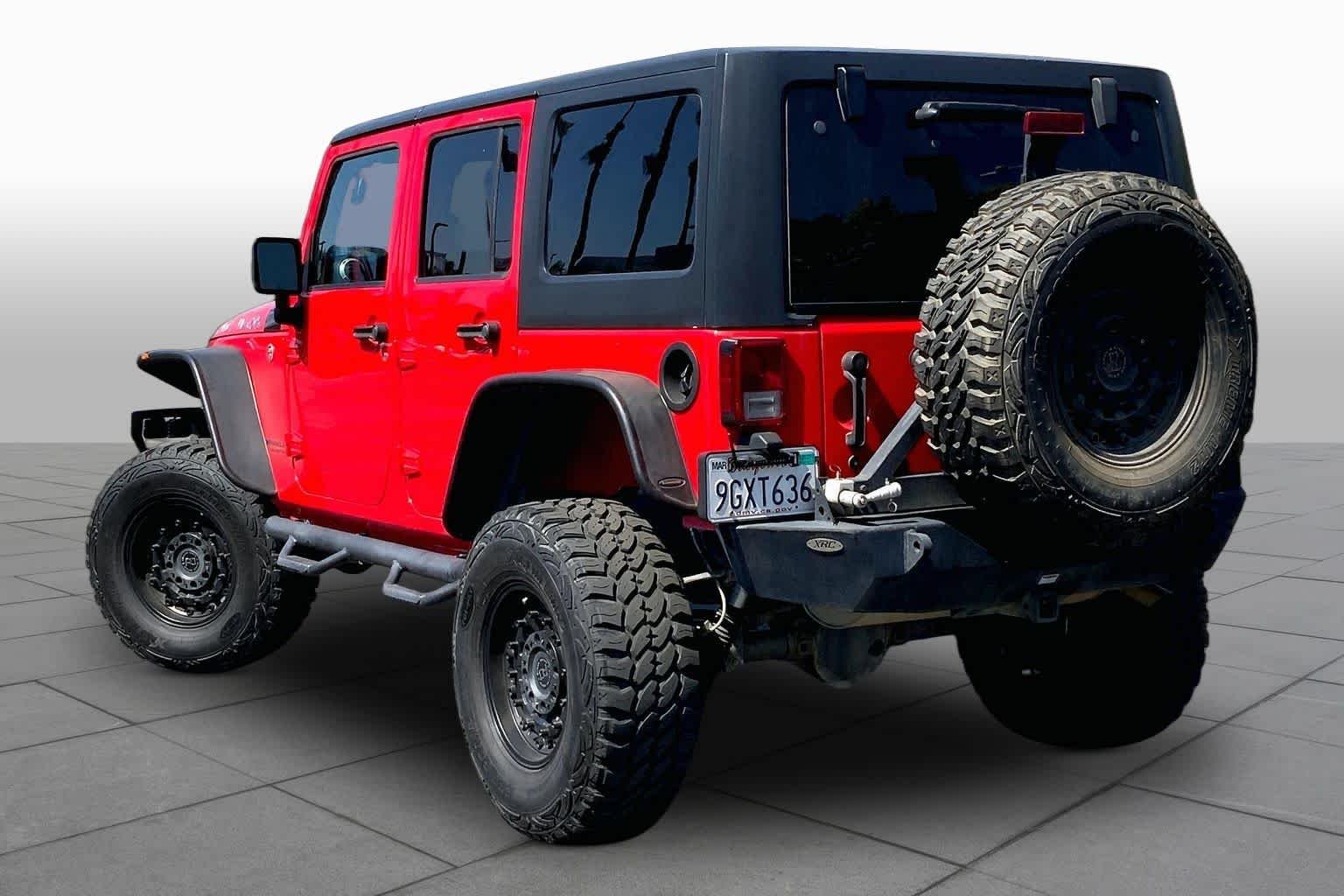 Used 2017 Firecracker Red Clearcoat Jeep Rubicon image 10