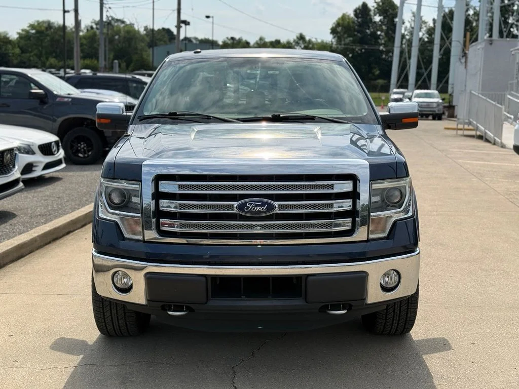 Used 2014 Blue Ford Lariat image 3