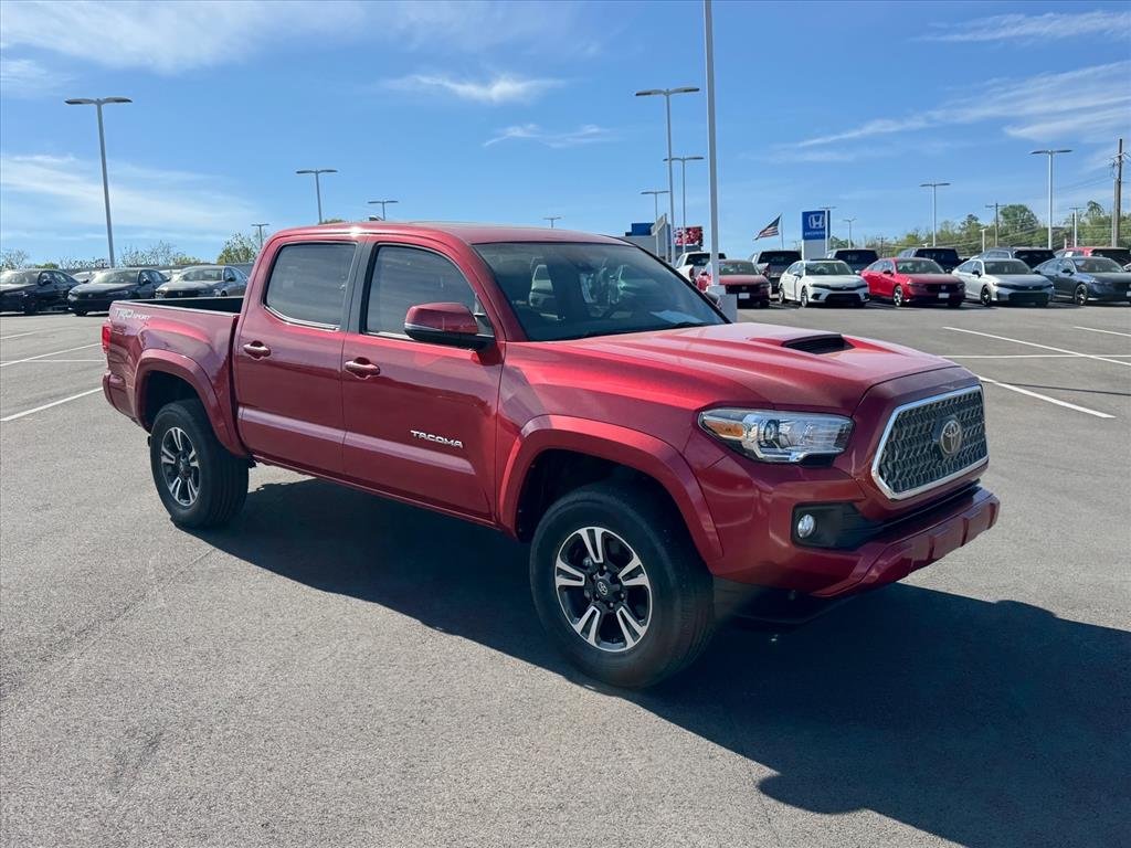 Used 2019 BARCELONA RED METALLIC Toyota TRD Sport image 10