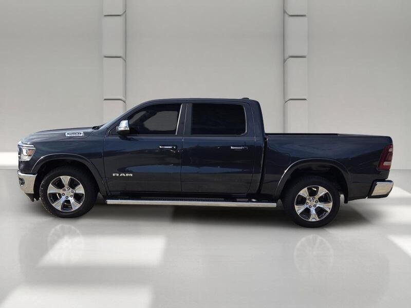 Certified Used 2019 Steel Metallic RAM LARAMIE 4X4 CREW CAB 5