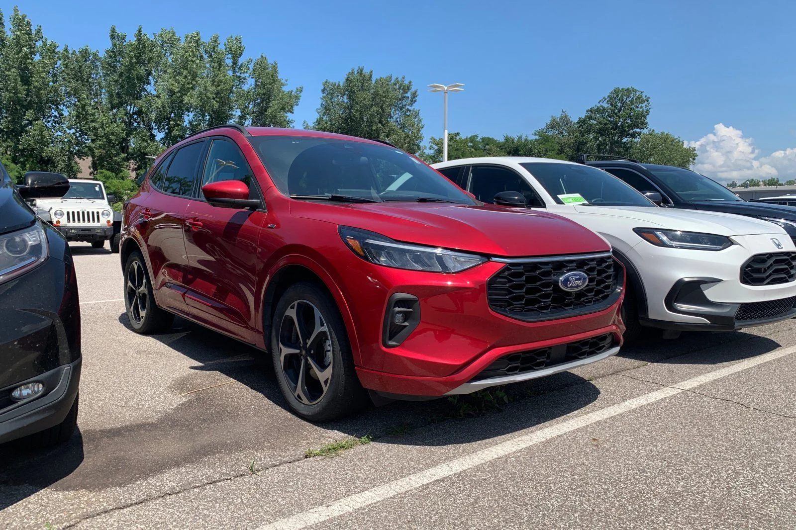 Used 2023 Red Ford ST-Line Select image 6
