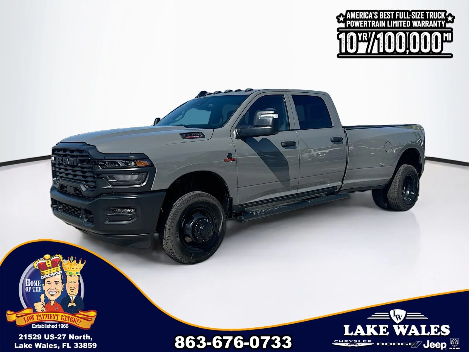 New 2026 Ceramic Gray Clear-Coat Exterior Paint RAM TRADESMAN image 2