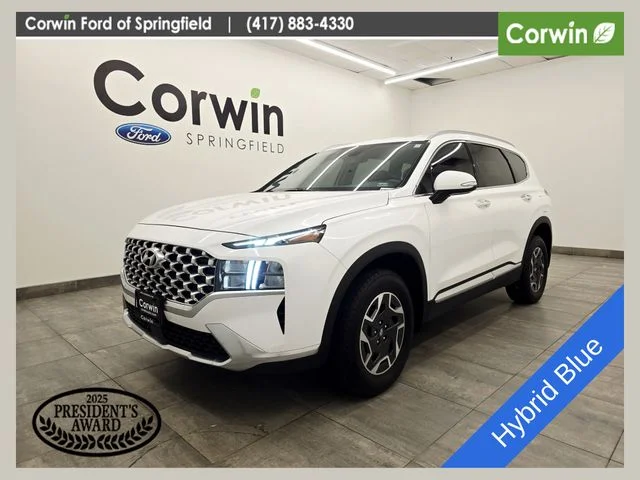 Used 2022 Quartz White Hyundai Blue image 1