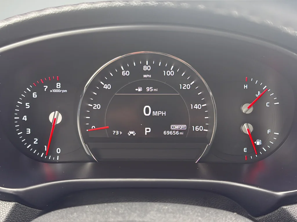 Used 2020 Blue Kia EX image 30