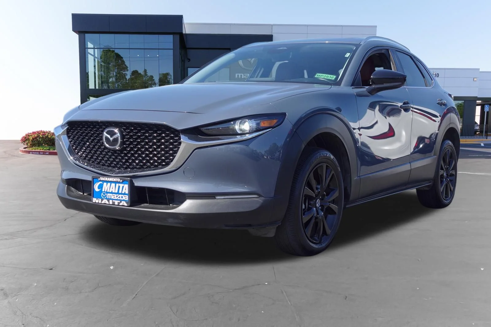 Certified Used 2025 Polymetal Gray Metallic Mazda 2.5 S Carbon Edition image 9