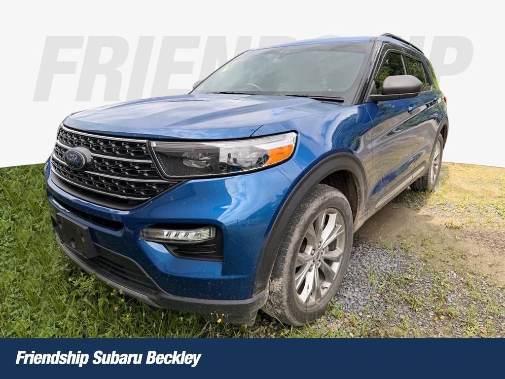 Used 2020 Blue Ford XLT image 1