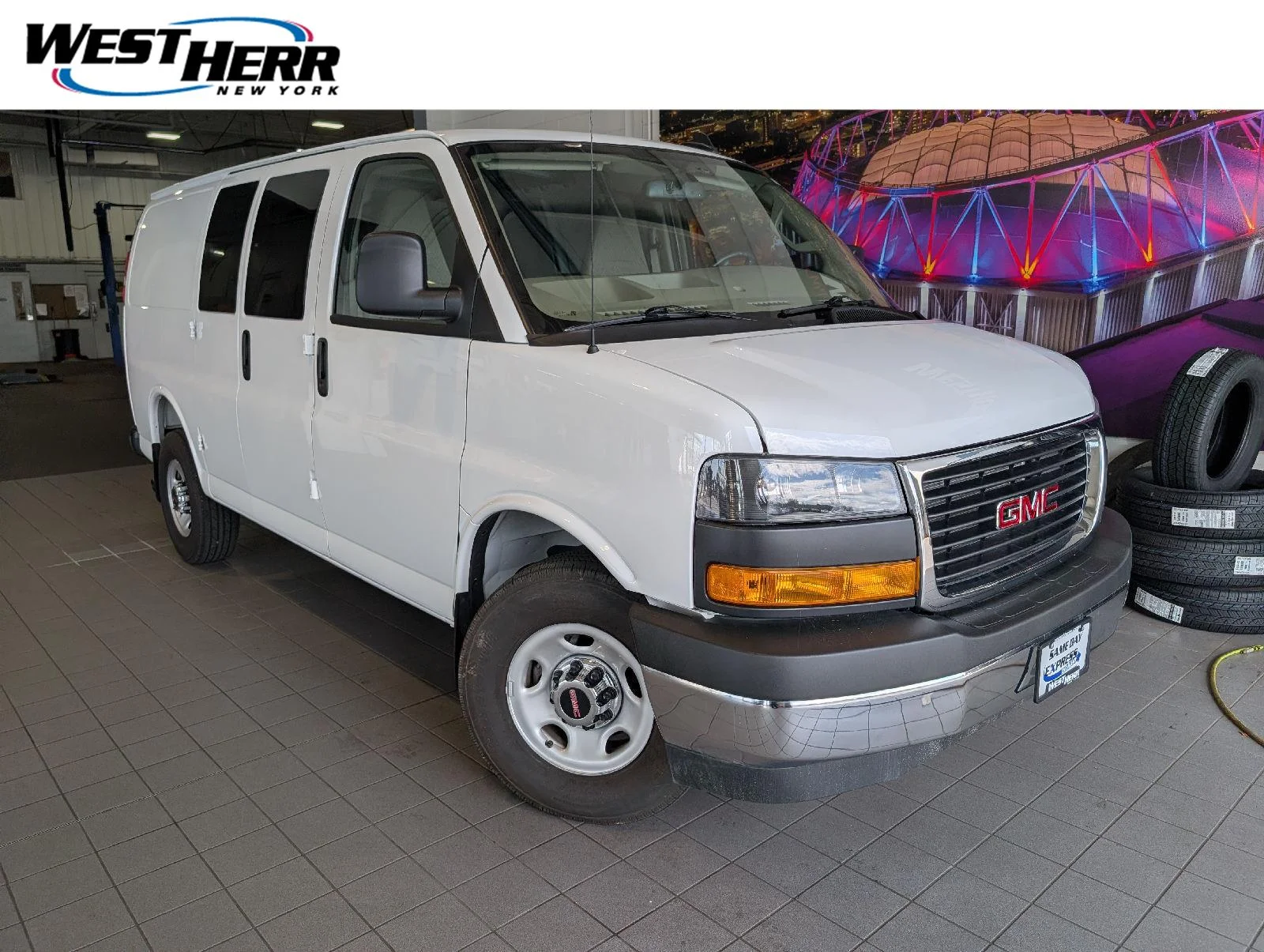 Used 2025 Summit White GMC Work Van image 1