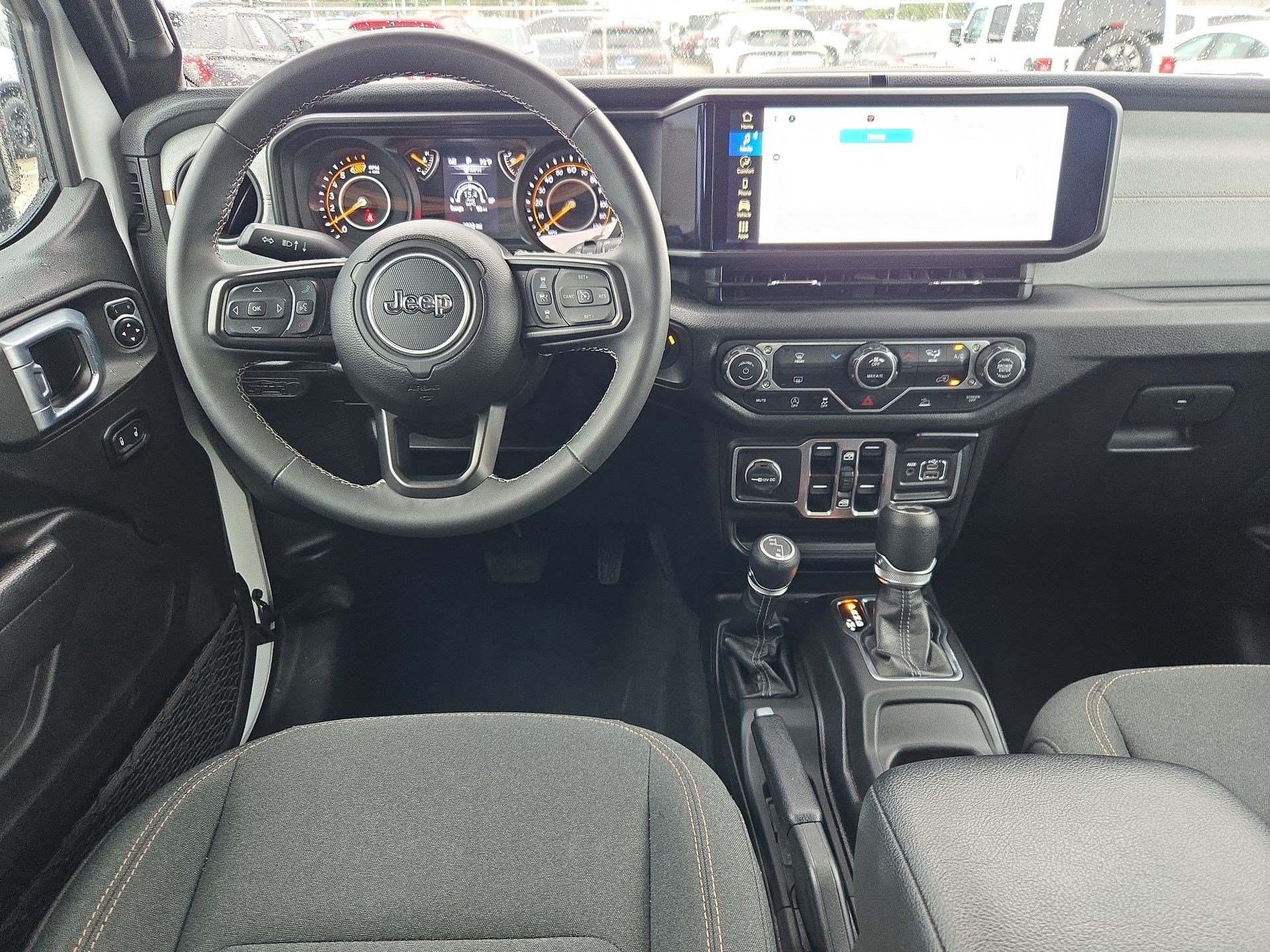 Used 2025 Bright White Clearcoat Jeep Sport S image 27