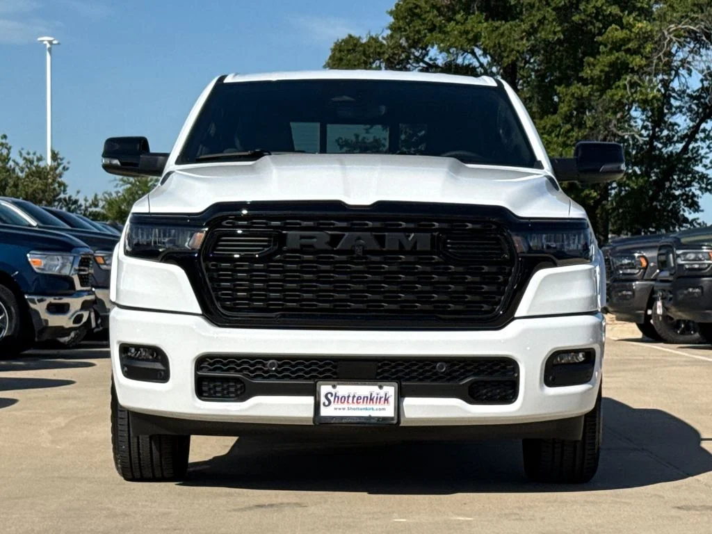 New 2026 Bright White Clear-Coat Exterior Paint RAM Big Horn/Lone Star image 2