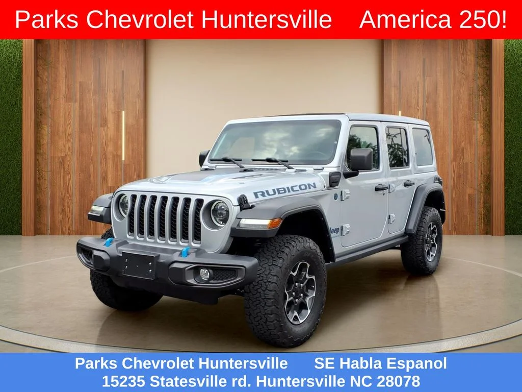 Used 2023 Silver Jeep Rubicon 20th Anniversary Edition 4xe image 27